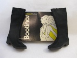 Vintage Almont (made in Hungary) Black Suede Boots in BF Goodrich Bootinos box, 1 lb 5 oz