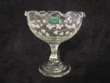 Eamon Glass Hand Engraved Shamrock 6