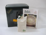 Belleek St. Patrick's Bell Christmas Ornament, Twenty Third Edition, in original box, 6 oz