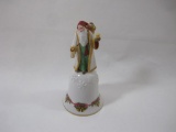 Lenox The Kris Kringle Bell Fine Porcelain Bell, 1994, 5 oz