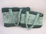 Travelon North Shore Collection Set of 2 Totes with branded storage bag, 1 lb 8 oz