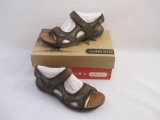 Cobb Hill Fiona Brown Strap on Sandals, size 9W, by New Balance, new in box, 2 lbs 3 oz