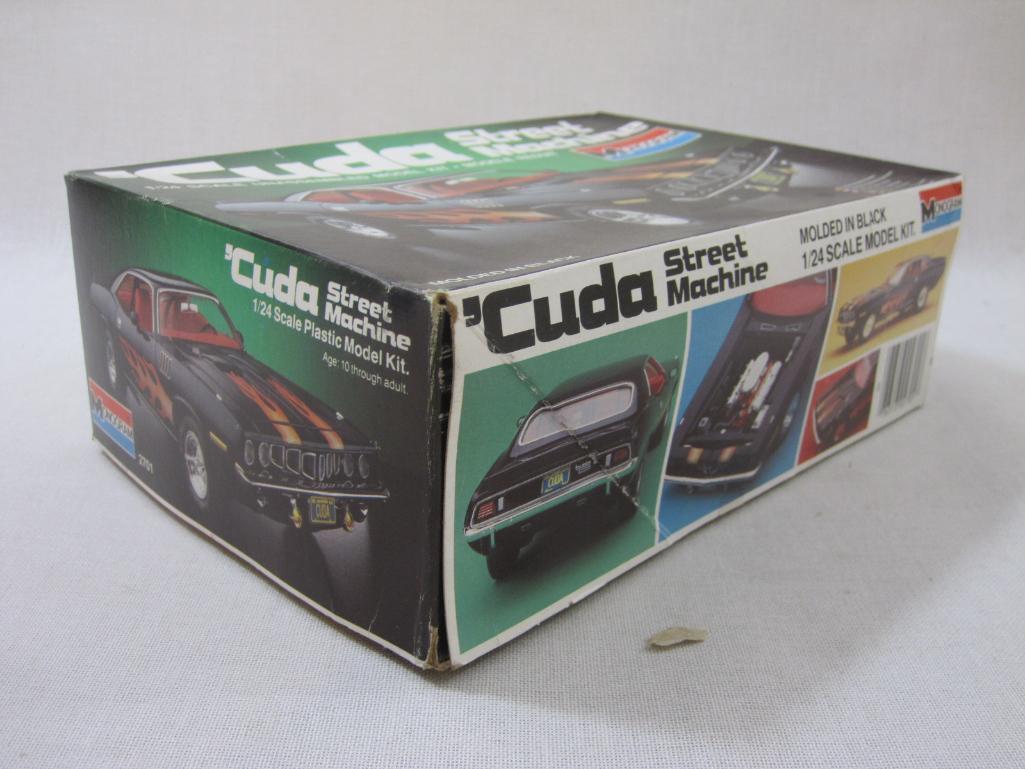 Monogram 'Cuda Street Machine 1/24 Scale Plastic Proxibid