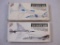 Two Nichimo Super-Micro Series US Navy Air 1:300 Plastic Model Kits: McDonnell Douglas F-4J Phantom