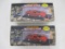 Two Collectors Showcase Display Cases for Model Cars by Polyfect Toys, New in Box, 1.75lbs