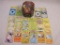 Assorted Pokemon Trading Cards including foil Emolga, Snivy, Minccino, and more with collectible