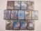 Thirteen Magic the Gathering Full-Art Cards from Ikoria: Lair of Behemoths including Regal Leosaur,