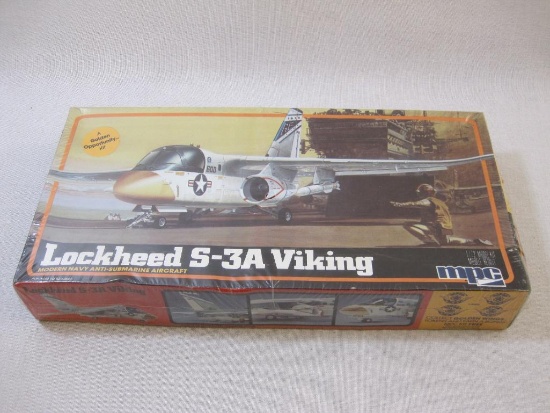 MPC Lockheed S-3A Viking 1/72 Model Kit 1-4405, sealed, 9 oz