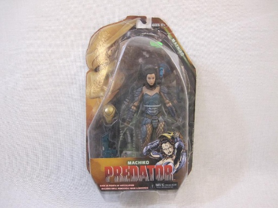 Machiko Predator Action Figure with Accessories and 25 Points of Articulation, NRFB, 7 oz