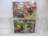 Four Gold Key Space Family Robinson Comics, Includes Space Family Robinson Issue 5, 7-8, 20, 1964-