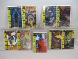 Nine Before Watchmen 2012 Comic Books includes Dr. Manhattan No. 1, 2, Oct, Dec, Comedian No. 1, 3,