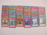 50 Assorted Yu-Gi-Oh Trading Cards including Terrorking Salmon, Ancient Crimson Ape and more, see