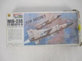 Model MIG- 23S Flogger B U.S.S.R. Air Force Fighter Plane in 1/72 Scale by Minicraft Hasegawa, Open