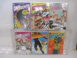 Six DNA Agents Comics, Includes Issues No. 17-18, 20-23, 1984-1985, Eclipse Comics, 1lb, See