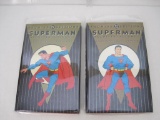 Two Hardcover Archive Editions of Superman, Includes Superman Archives Volume 1 and 2, 4lbs, 3oz