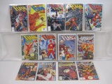 Thirteen Flash Comics includes Issues No. 54, 58, 1991, No. 60, 61, 64, 65, 1992, No. 97, 119, 1996,