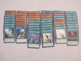 50 Assorted Yu-Gi-Oh Trading Cards including Primal Cry, Kurivolt, Gravity Lash, Abyss Actor-Trendy
