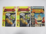 Three Strange Adventures DC Comics includes Issues No. 237, Aug 1972, Two No. 240, Feb 1973, 8 oz