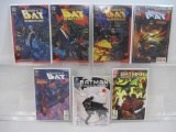 Seven Batman: Shadow Of The Bat Comic Books includes Issues No. 7-9, Dec-Feb 1992-93, No. 29, Jul