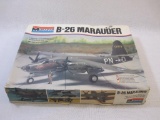 Monogram B-26 Marauder 1/48 Scale Plastic Model Kit 5501, unassembled in original box, 1 lb