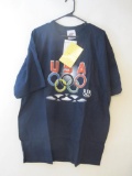 New Team USA Olympic Rings Spotlight T-Shirt, X-Large, 11 oz