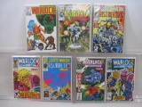 Seven Warlock Comic Books includes Special Edition No. 1, Dec 1982, And the Infinity Watch No. 3, 9,