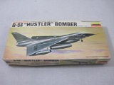 Lindberg Super Sonic Bomber B-58 Bomber 1/128 Scale Plastic Model Kit 5402, unassembled in original