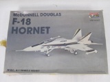 Model F-18 Hornet Plane in 1/32 Scale by Minicraft Hasegawa, In Box, 1.75lbs
