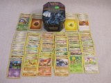 Assorted Pokemon Cards including foil Mothim, foil Reshiram, Audino, Ralts and more with collectible