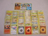Assorted Pokemon Cards including foil Tympole, foil Lopunny, foil Solrock, Teddiursa and more, 7 oz
