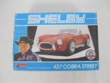 Model Shelby 427 Cobra Street Car in 1/24 Scale by Monogram Models Inc. In Box, 9oz