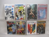 Eight Comics by Independent Publishers, Includes, Shuriken 5-6 by Victory Comics, Scimidar 2 by