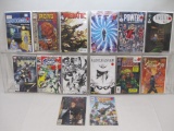 Thirteen Comics by Various Publishers, Includes Robotech 20, Morg 5, Predator 1, Micronauts 9,