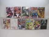 Fourteen Marvel Comics, Includes Blade 5, 12, 2007, The Incredible Hulk 355, 1989, The