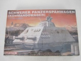 Model Schwerer Panzerspahwagen German Tank in 1/35 Scale, '39-'45 Series by Dragon, New In Box,