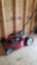 Craftsman 140 HP Gas Powered Lawn Mower, engine cover is loose but mower runs well.