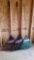 Three Plastic Garden Rakes