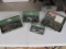 Four Vintage Metal Tool Boxes with an Assortment of Drill Bits, Sockets etc