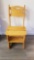 Wooden Folding Chair / Step Stool, approximately 34 in tall
