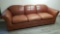 Three Seat Leather Couch, see pictures for wear. Approximately 94 in wide 39 inches deep and 33 in