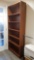 Wood Look Bookshelf, 80 inches tall, by 11 in deep by 32 in wide