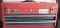 Homak Toolbox Matching Rollaway With Assorted Tools 9.5