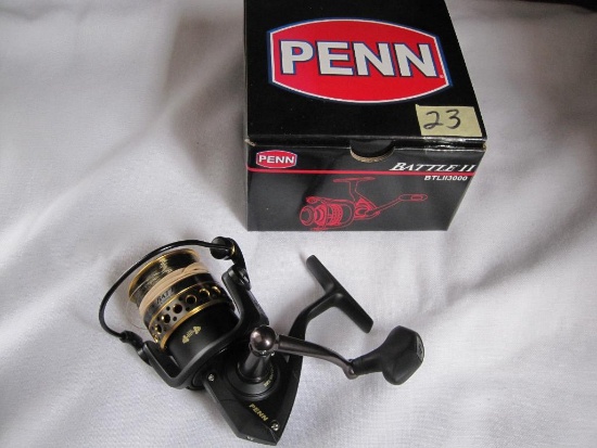Penn Battle II Fishing Reel, New in Box, BTLII3000