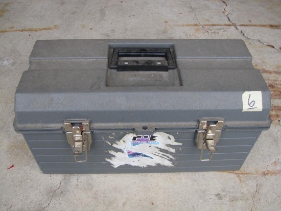 Plastic Tool Case with Tools Included Craftsman Punch Set and more, as shown in pictures