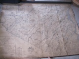 Map Of Orange County, New York, Dated 1938, Dolph And Stewart, Publishers, see Pictures