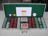 Poker Chip Set in Travel Case