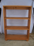 Wooden Shelf with Feet, 44 inches by 32 inches wide and 12 inches wide