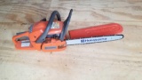 Husqvarna Gas Powered Chainsaw, Model 240, with Blade Cover