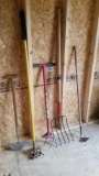 Hay Fork, Hoe, Edger and More