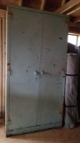 Metal Cabinet with Interior Shelves, 72 high, 36 wide, 18 deep